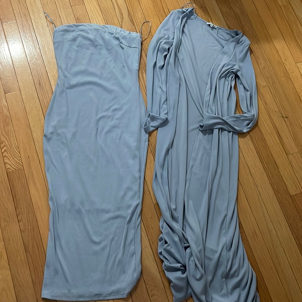FASHION NOVA DRESS WITH CARDIGAN